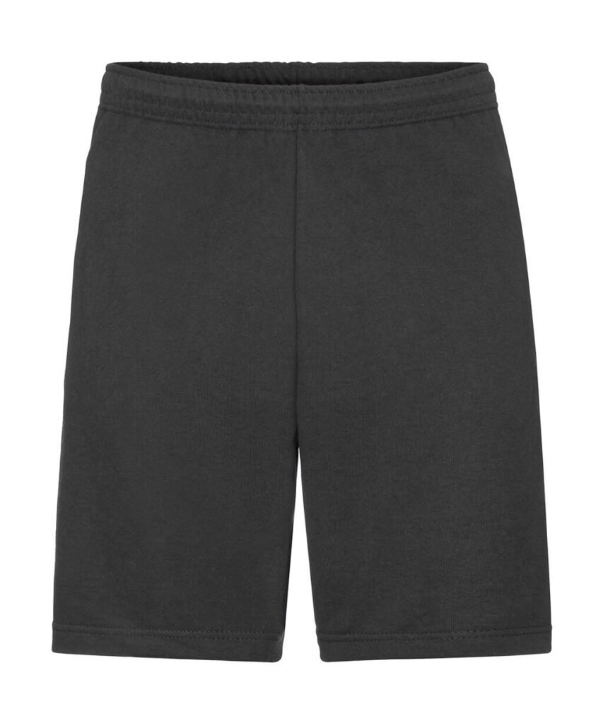 Pantalon Fruit of the Loom Lightweight Shorts noir