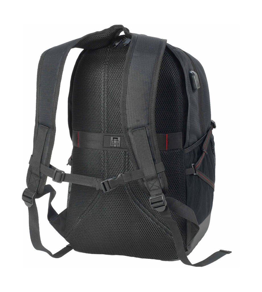 Sac Shugon Leipzig Daily Laptop Backpack noir / noir