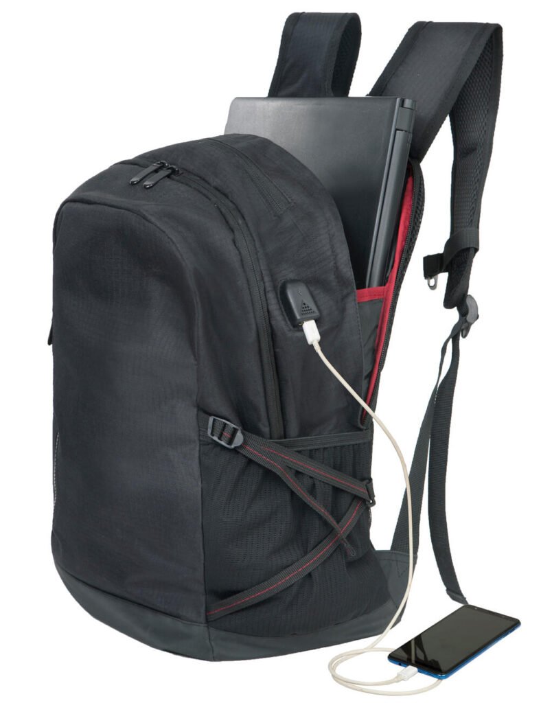 Sac Shugon Leipzig Daily Laptop Backpack noir / noir