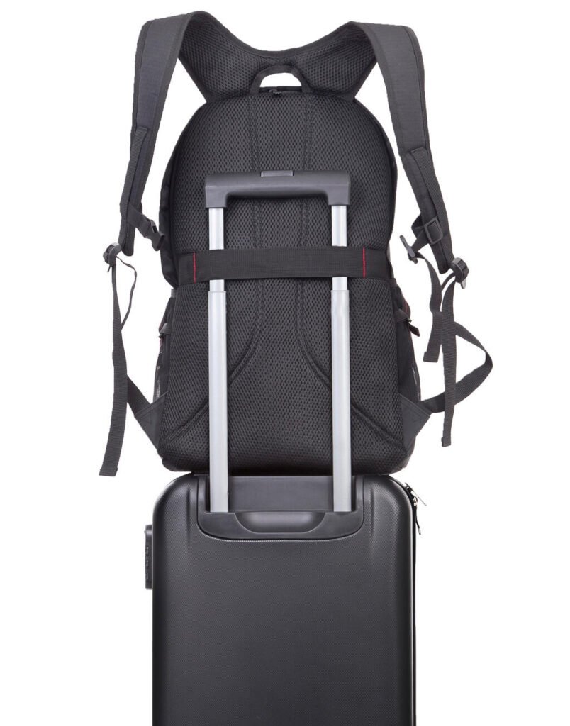 Sac Shugon Leipzig Daily Laptop Backpack noir / noir