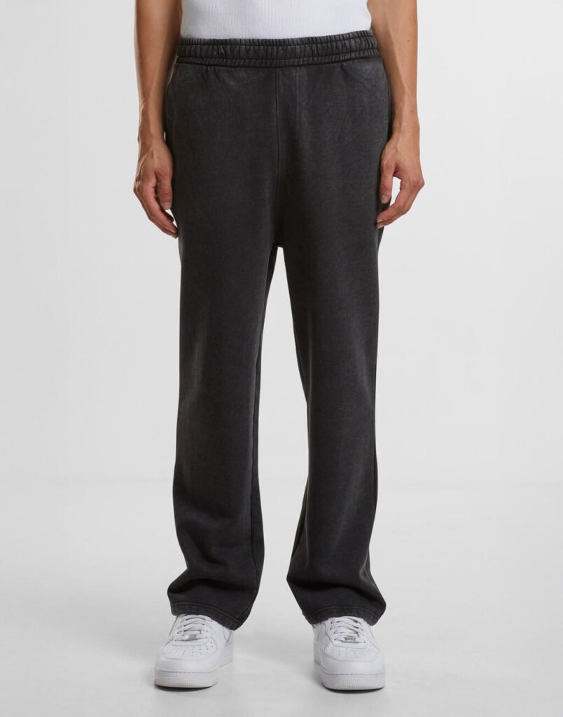 Pantalon Build Your Brand Vintage Heavy Trackpants noir