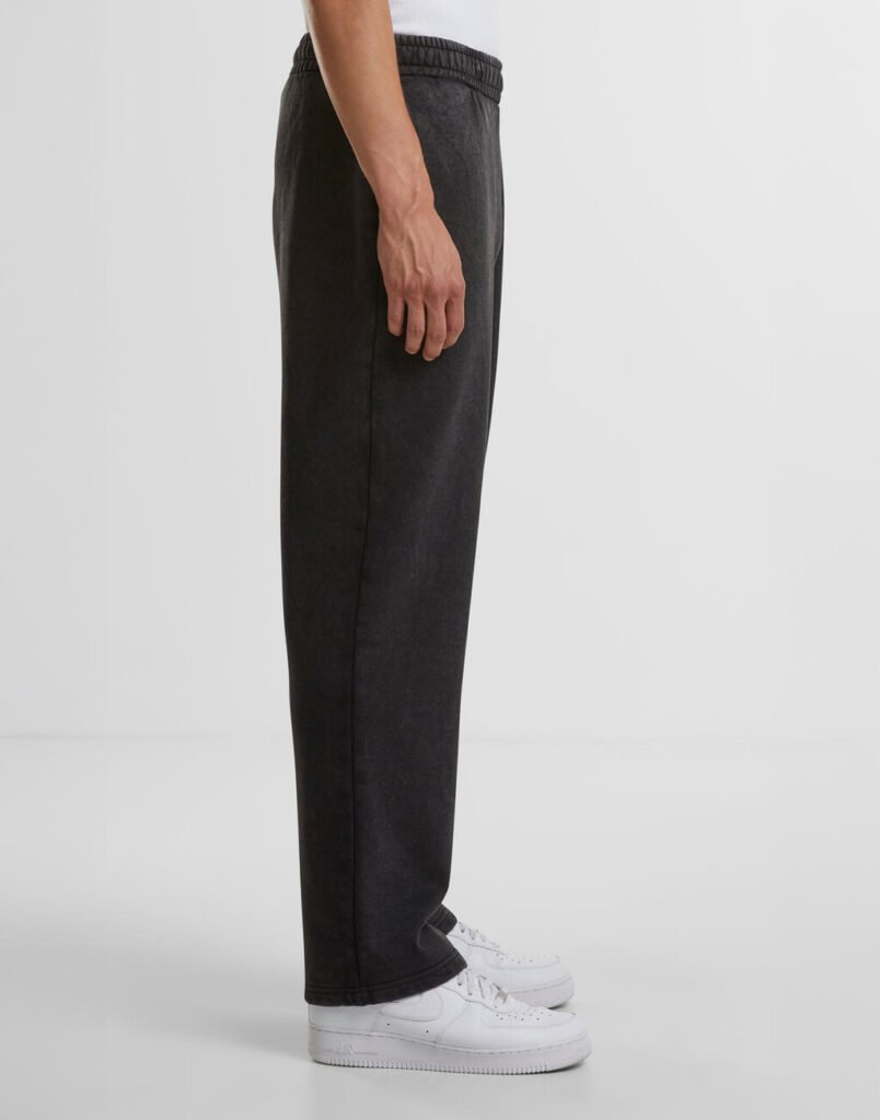 Pantalon Build Your Brand Vintage Heavy Trackpants noir