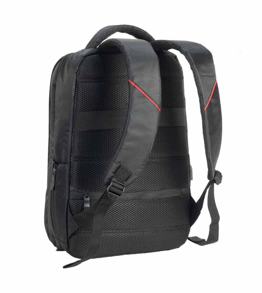 Sac Shugon Kiel Urban Laptop Backpack noir / rouge