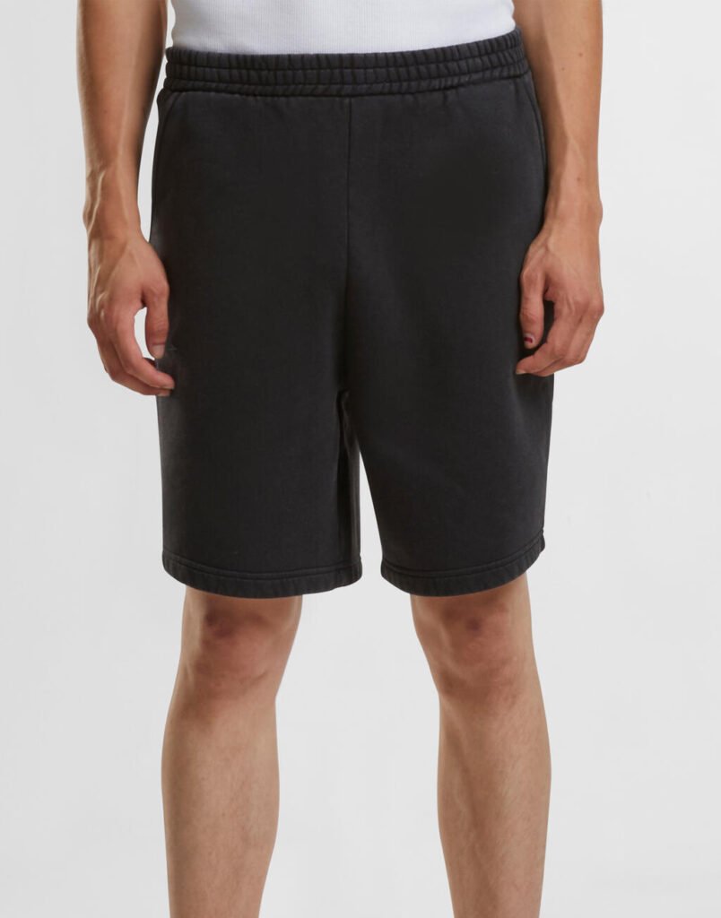 Pantalon Build Your Brand Vintage Heavy Sweatshorts noir