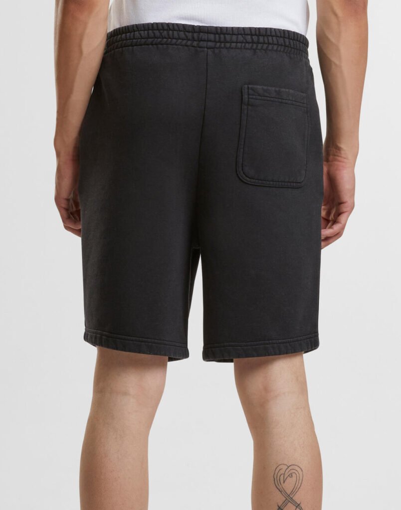 Pantalon Build Your Brand Vintage Heavy Sweatshorts noir