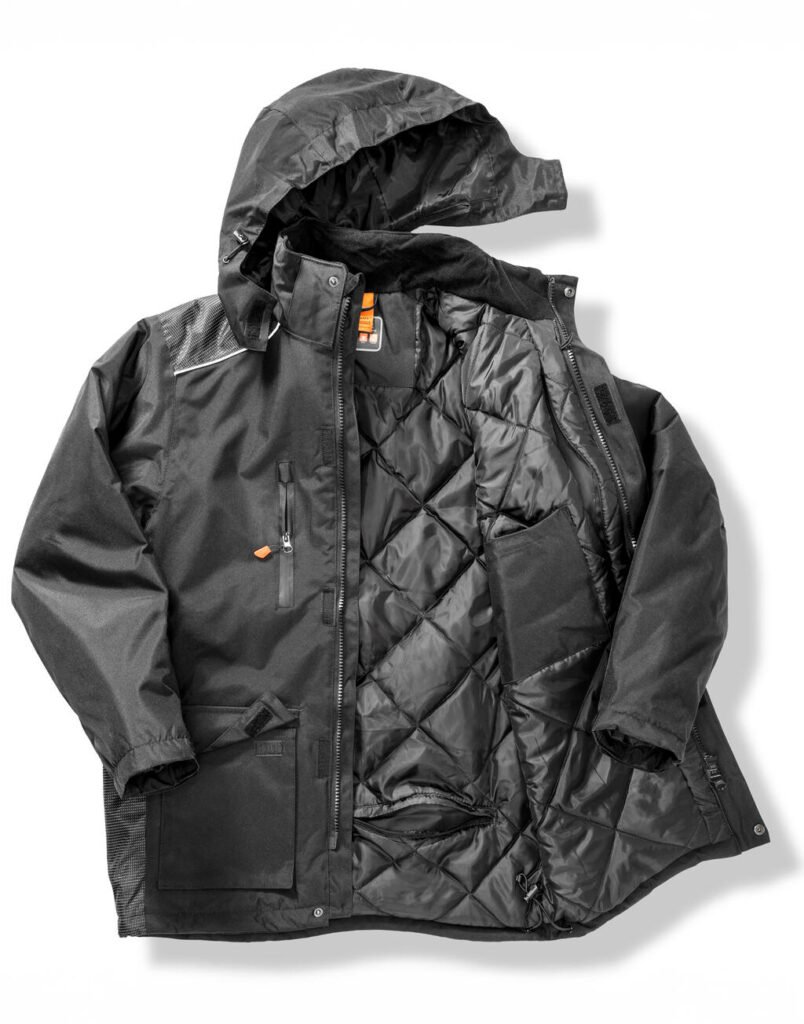 Result Work-Guard Work-Guard Vostex Long Coat noir
