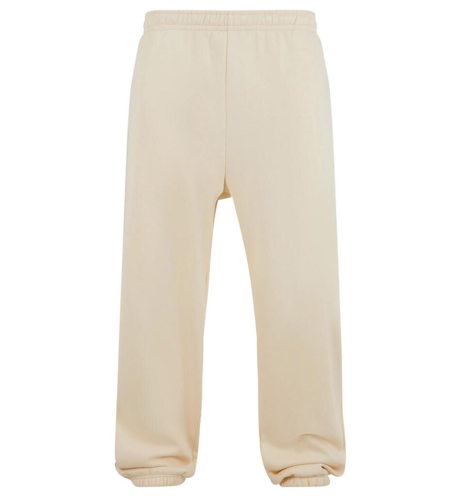 Build Your Brand Fluffy Sweatpants white sand
