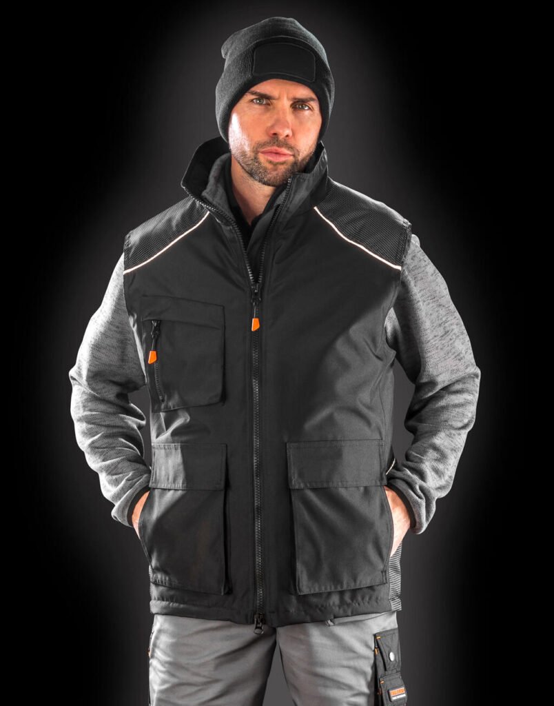 Veste Result Work-Guard Work-Guard Vostex Bodywarmer noir