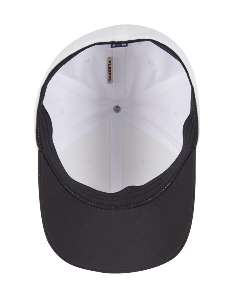 Casquette Flexfit Tech Water Repellent noir / blanc