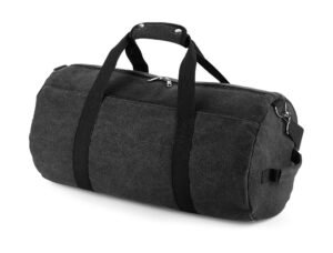 Vintage Canvas Barrel