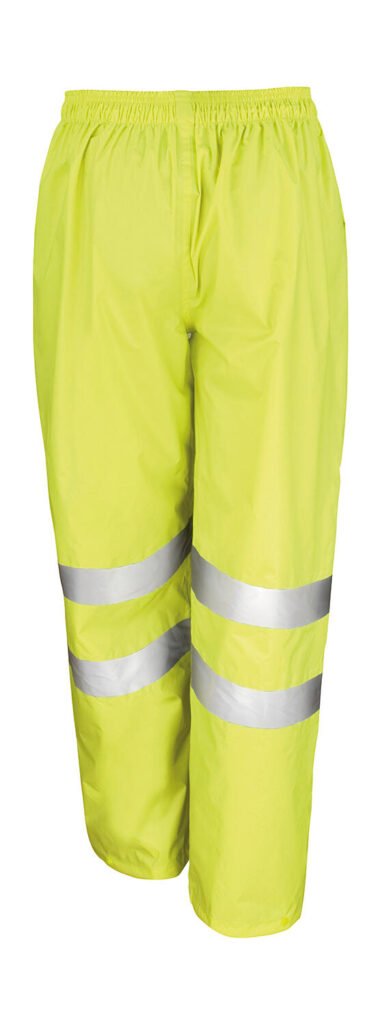 Vêtement haute visibilité Result Safe-Guard Hi-Vis Waterproof Suit jaune fluo