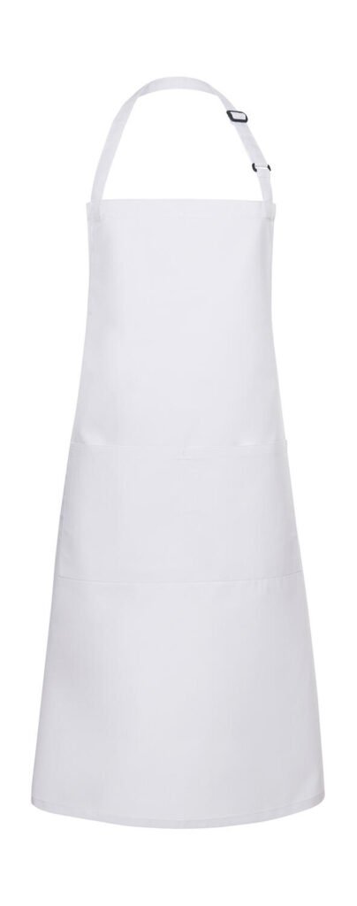 Karlowsky Bib Apron Basic Pocket blanc