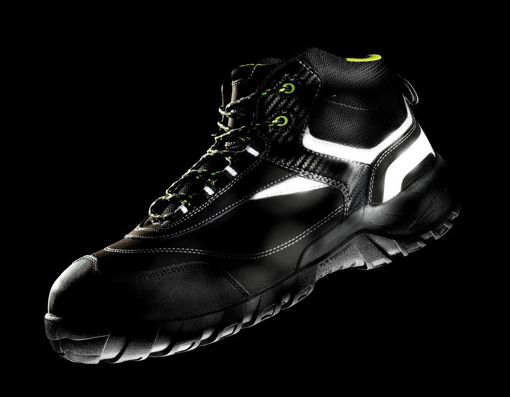 Result Work-Guard Blackwatch Safety Boot noir / argent