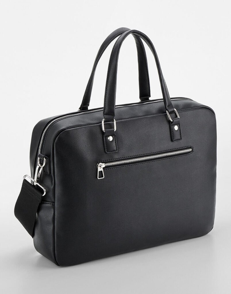 Sac Quadra Tailored Luxe Briefcase noir