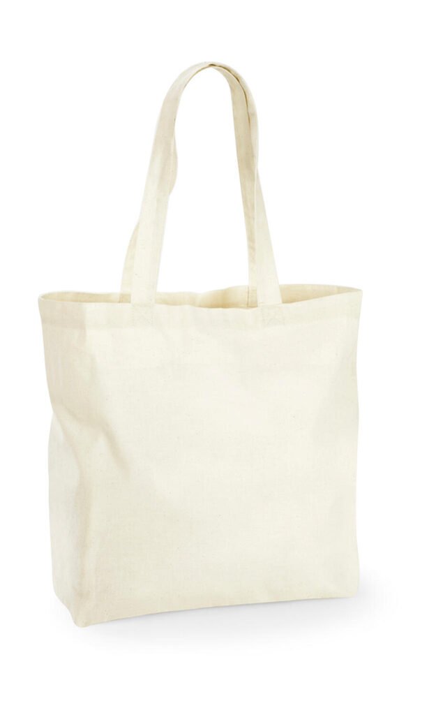 Tote bag Westford Mill Recycled Cotton Maxi Tote<P naturel