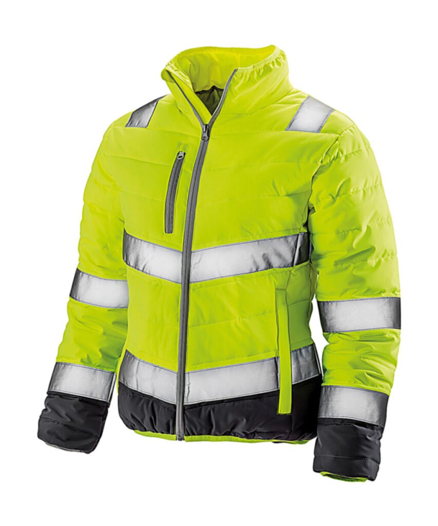 Result Safe-Guard Soft Padded Safety jaune fluo / gris