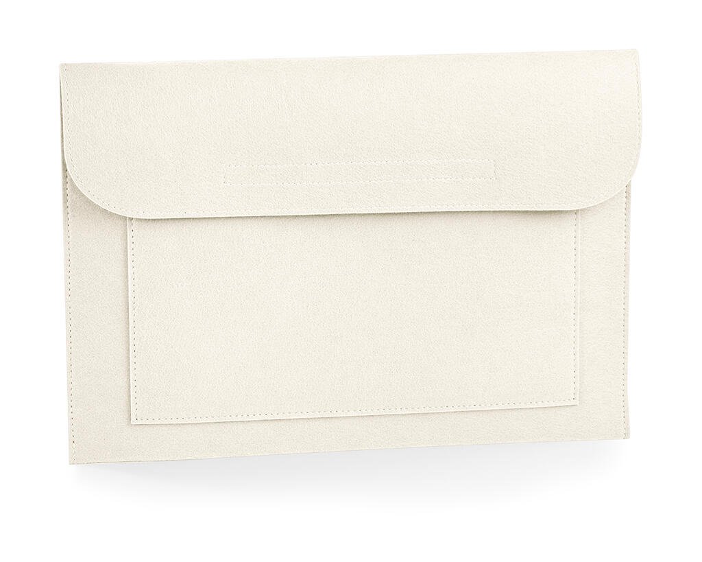 Sac Bagbase Felt Laptop Slip soft white