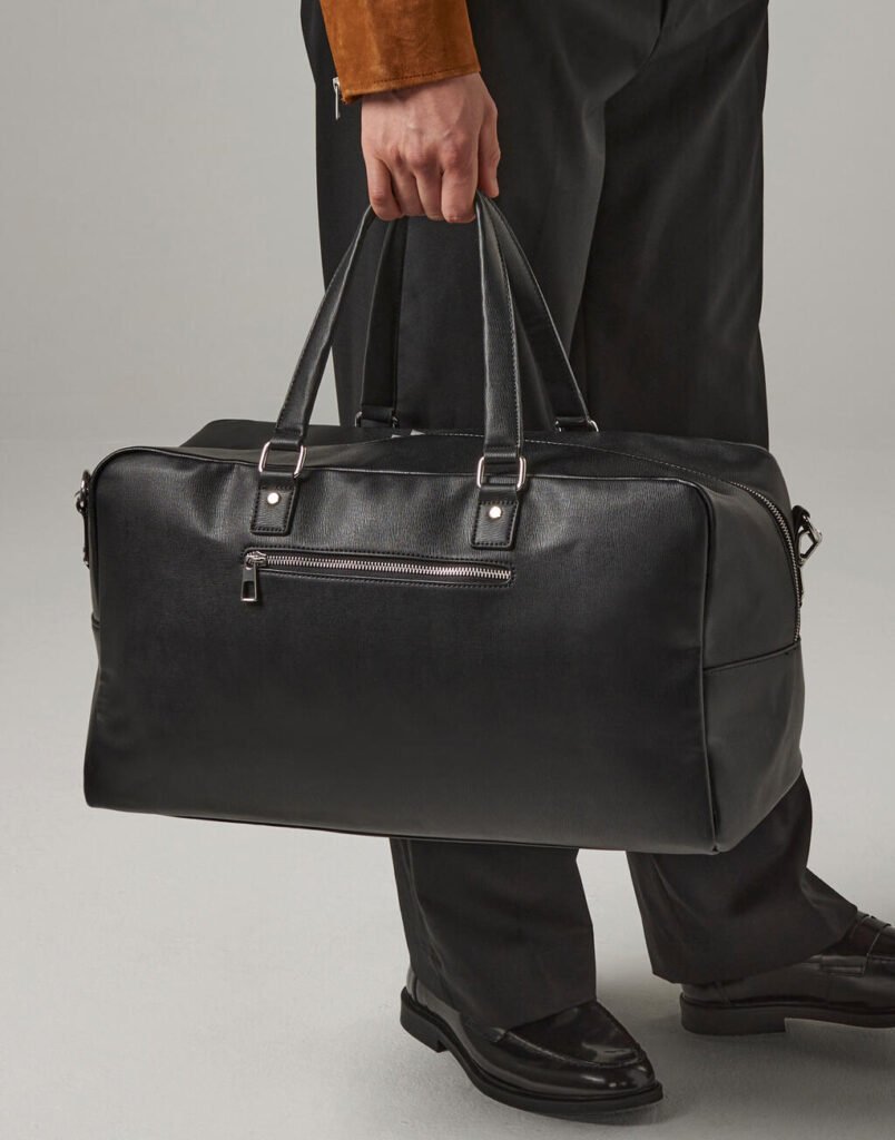 Sac Quadra Tailored Luxe Weekender noir
