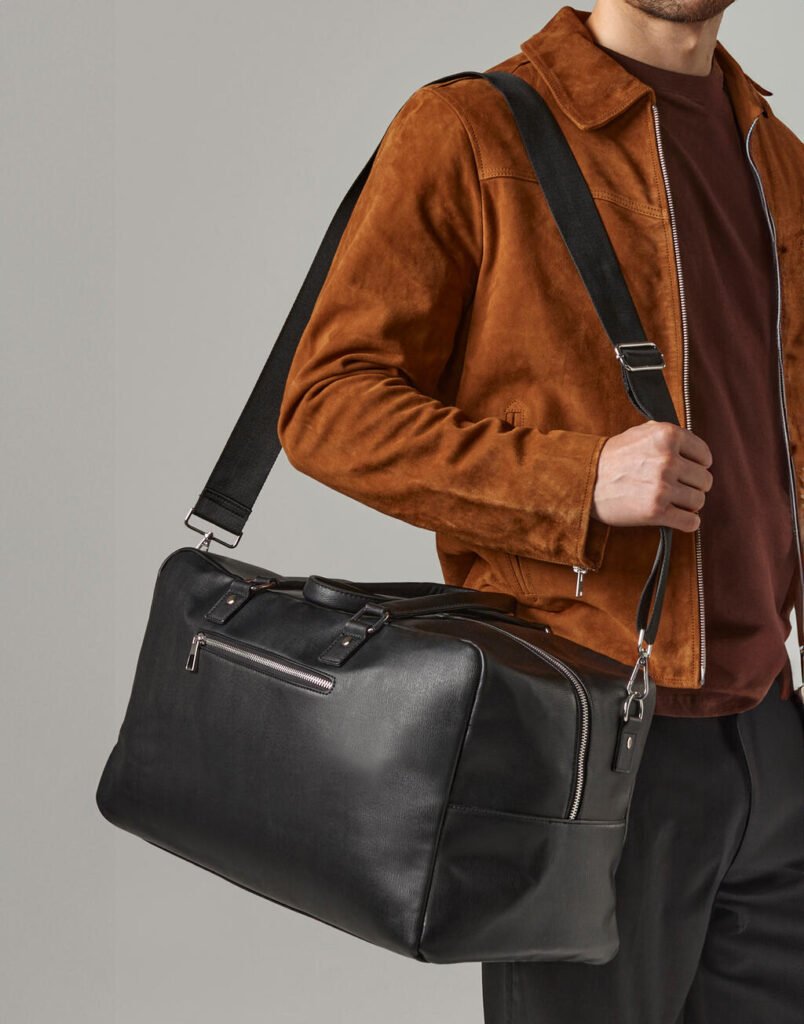 Sac Quadra Tailored Luxe Weekender noir