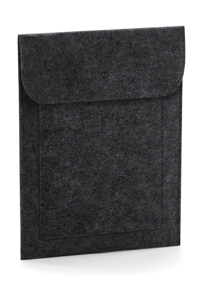 Sac de voyage Bagbase Felt iPad® Slip anthracite chiné