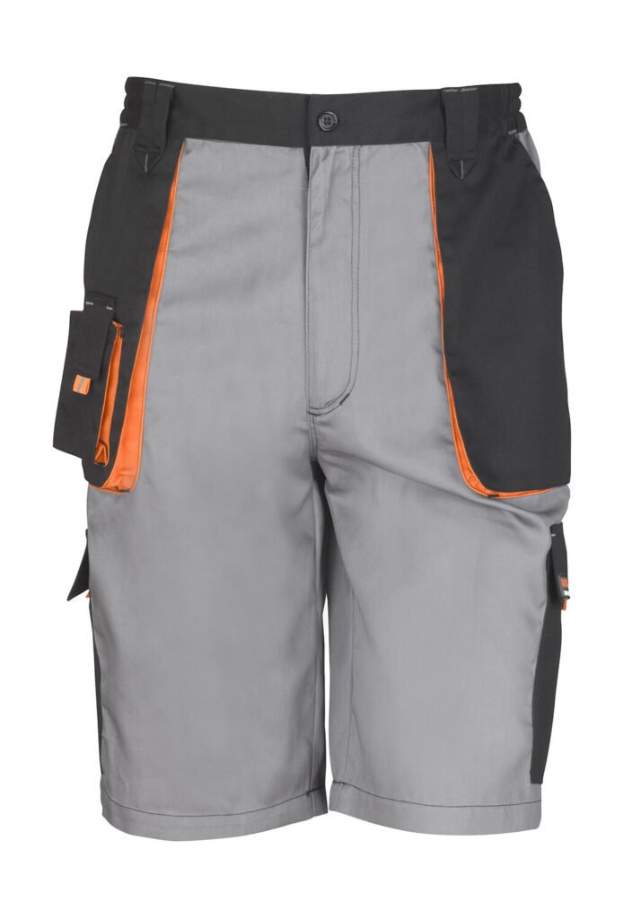 Result Work-Guard LITE Short gris / noir / orange