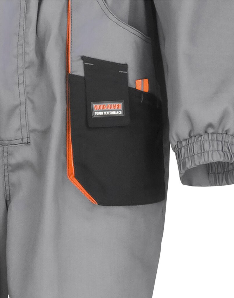 Result Work-Guard LITE Coverall gris / noir / orange