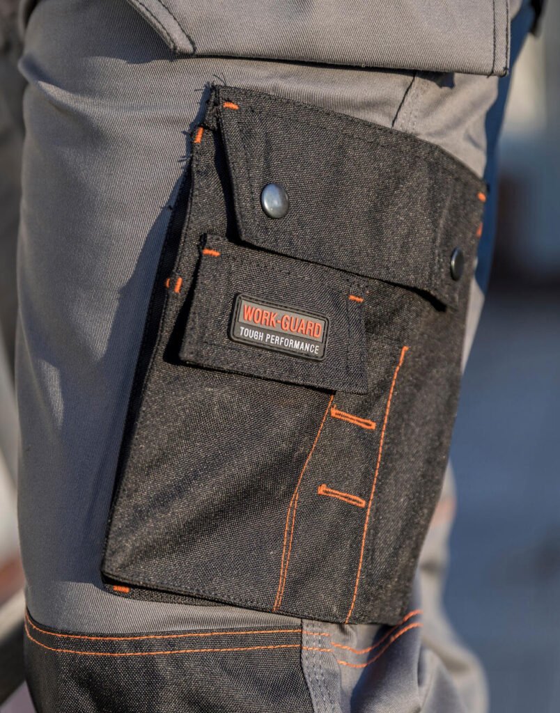 Result Work-Guard LITE Coverall gris / noir / orange