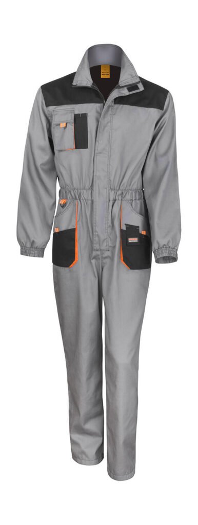 Result Work-Guard LITE Coverall gris / noir / orange