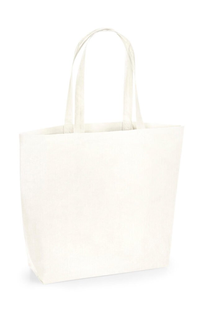 Tote bag Westford Mill Organic Natural Dyed Maxi for Life sea salt