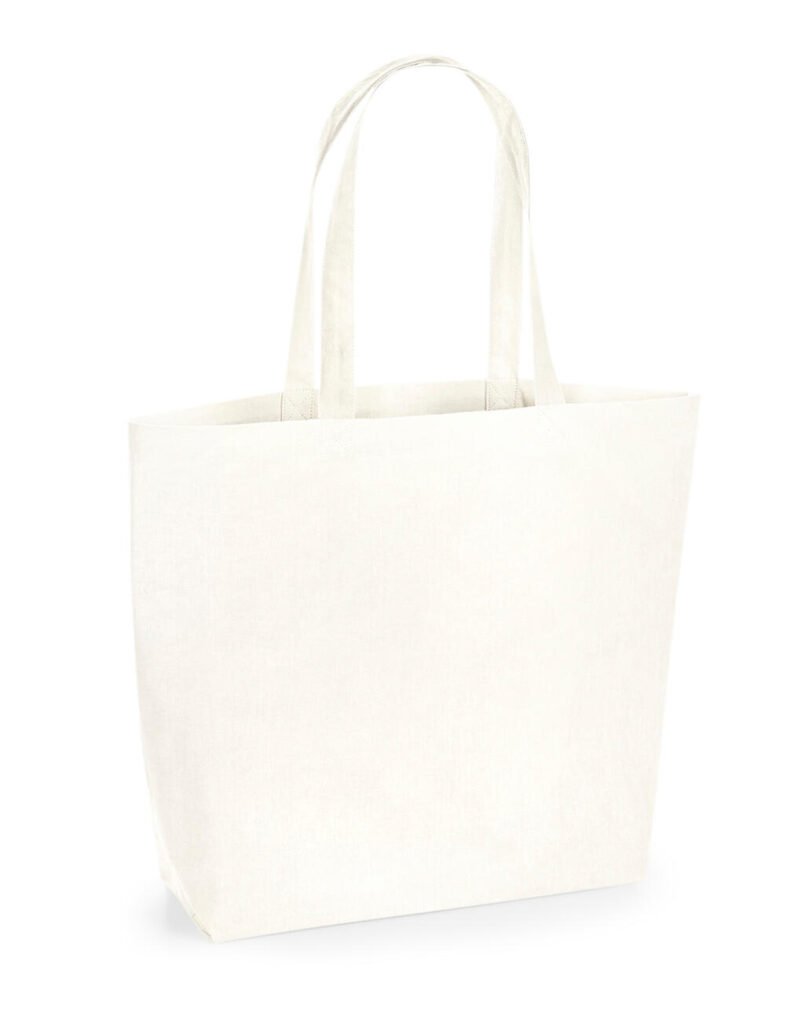 Tote bag Westford Mill Organic Natural Dyed Maxi for Life sea salt