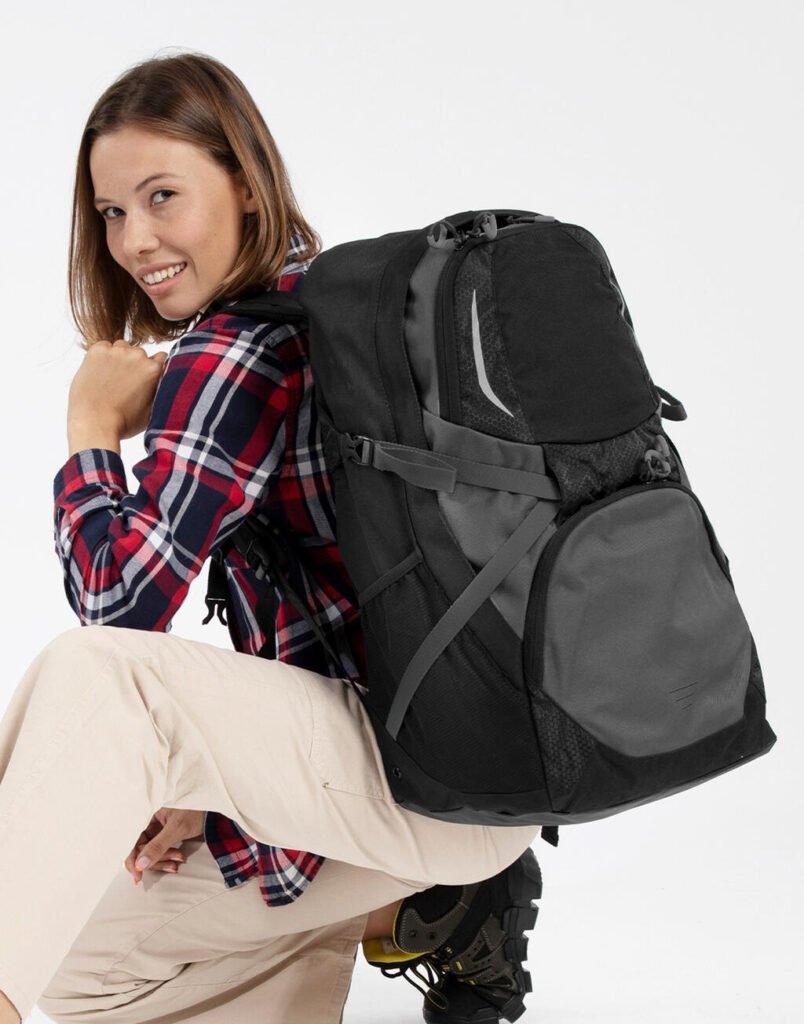 Sac Shugon Solomon Daily Explorer Rucksack noir / gris foncé