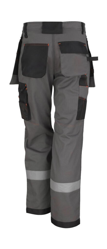 Pantalon de travail Result Work-Guard X-OVER Heavy Trouser gris / noir