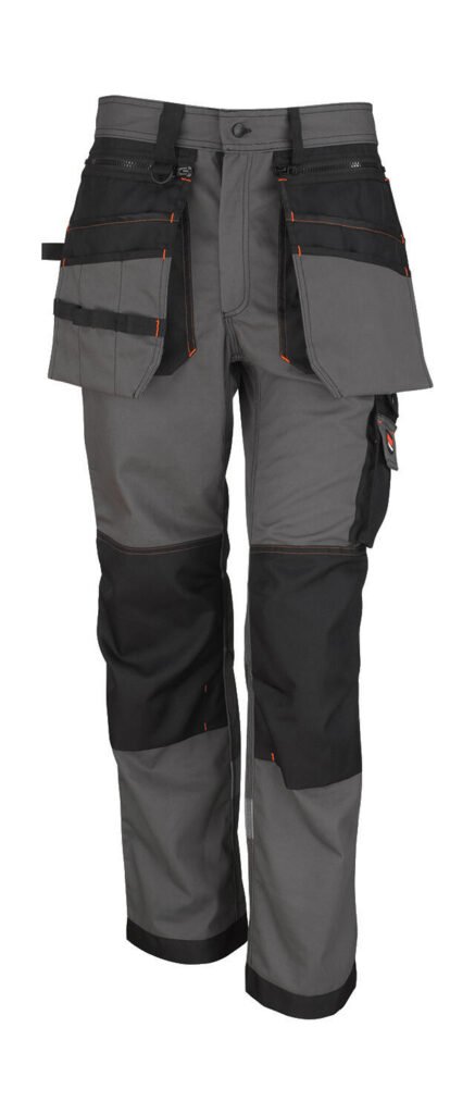 Pantalon de travail Result Work-Guard X-OVER Heavy Trouser gris / noir