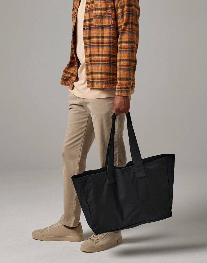 Tote bag Westford Mill Everyday Canvas Tote noir