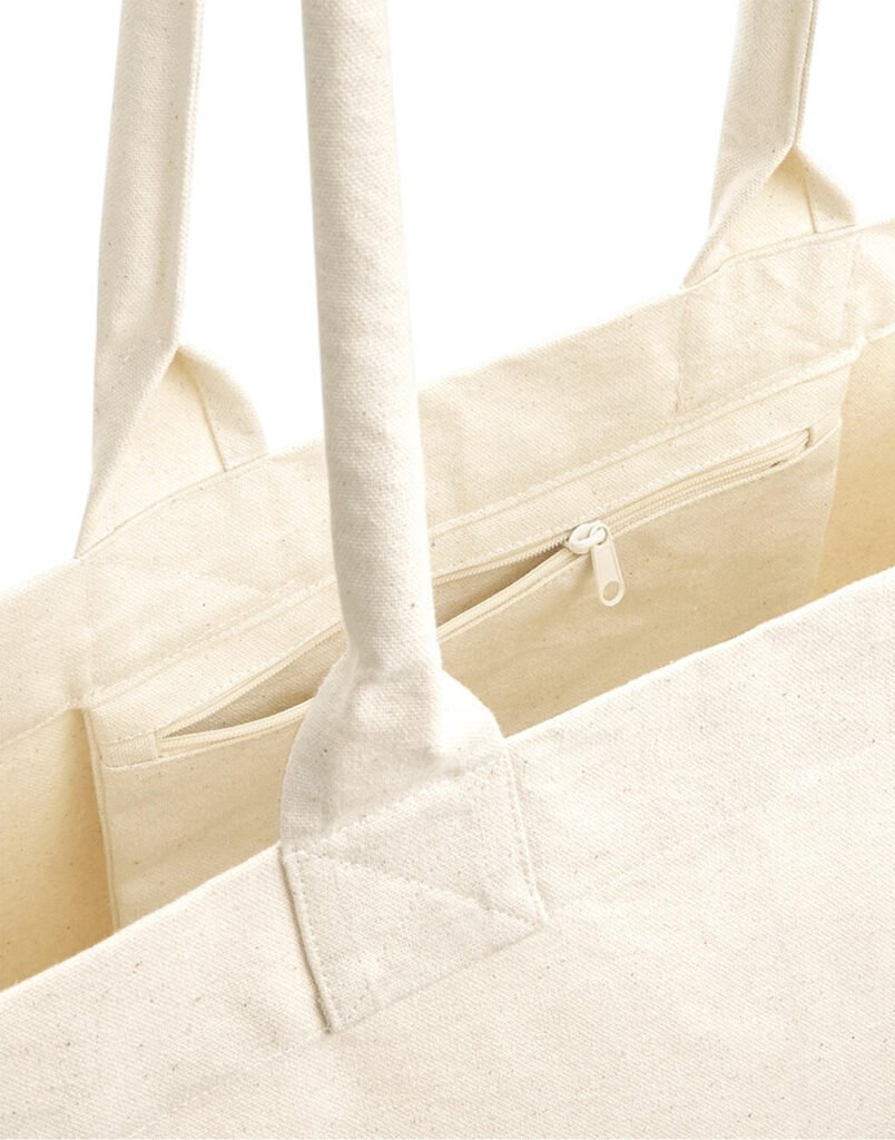 Sac de voyage Westford Mill Fairtrade Cotton Deck naturel