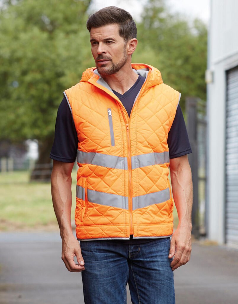 Gilet haute visibilité Yoko Fluo Kensington Gilet orange fluo