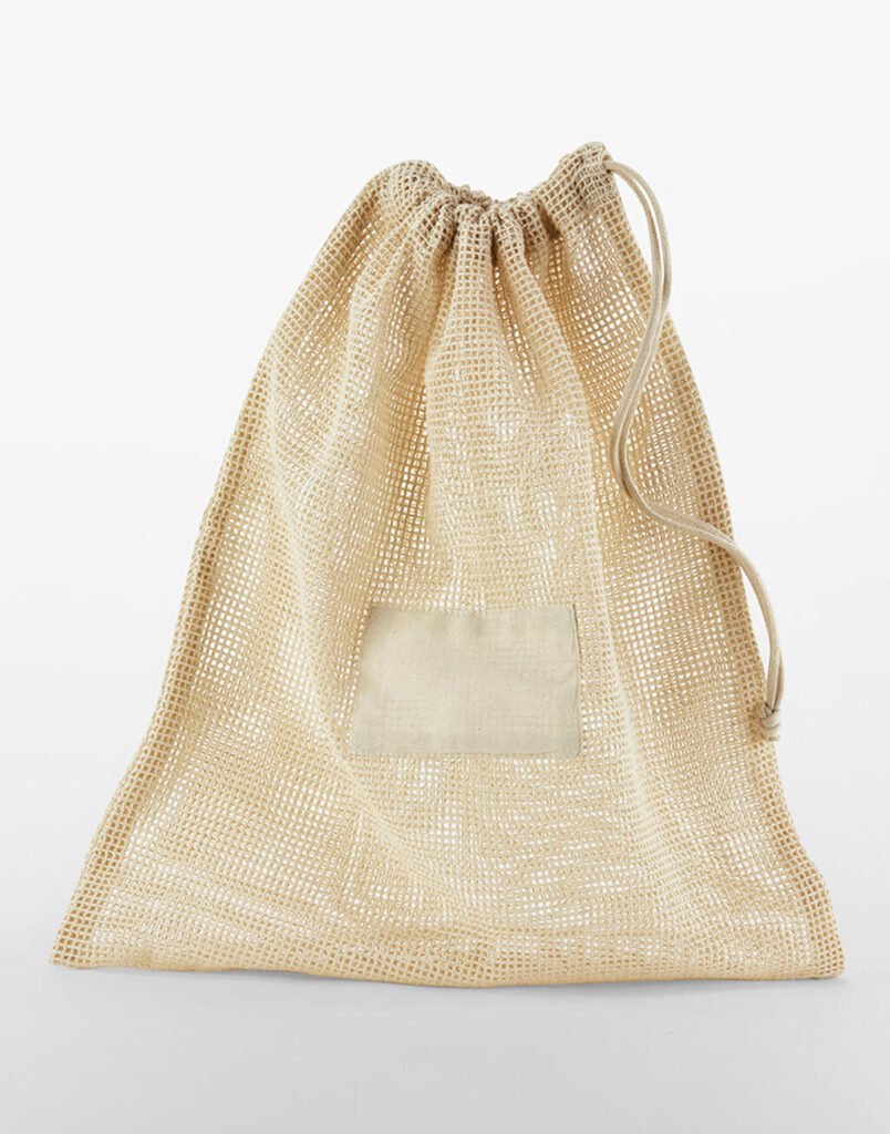 Sac Westford Mill Organic Cotton Mesh Sacks naturel