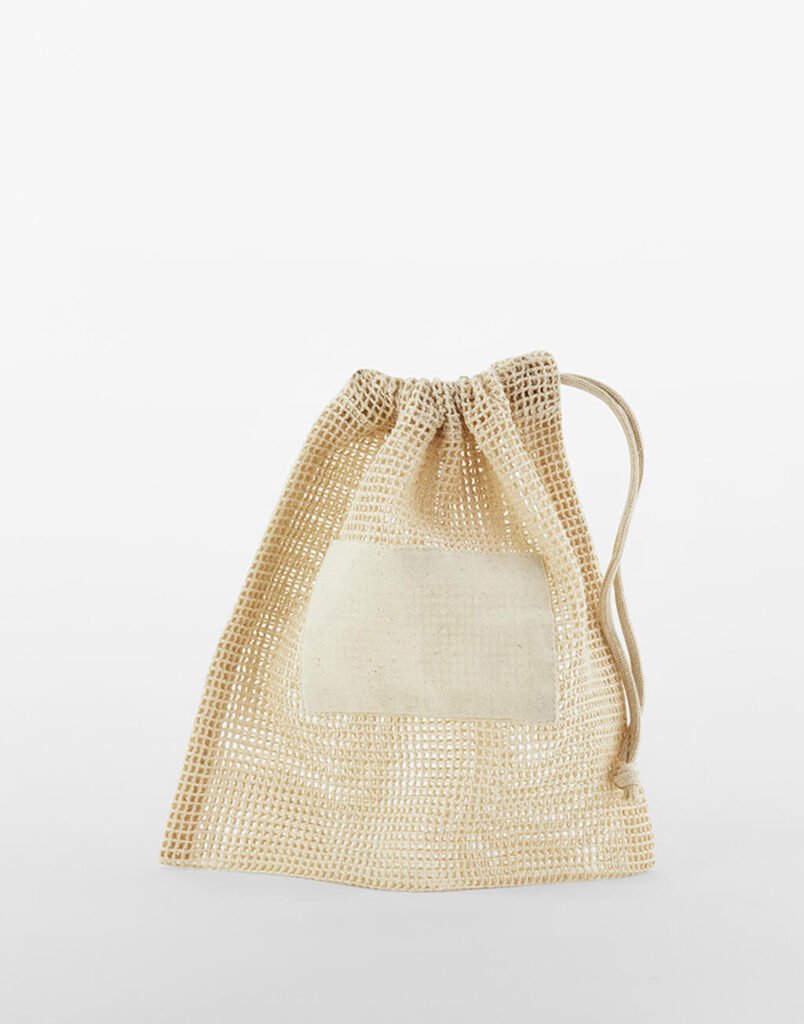 Sac Westford Mill Organic Cotton Mesh Sacks naturel