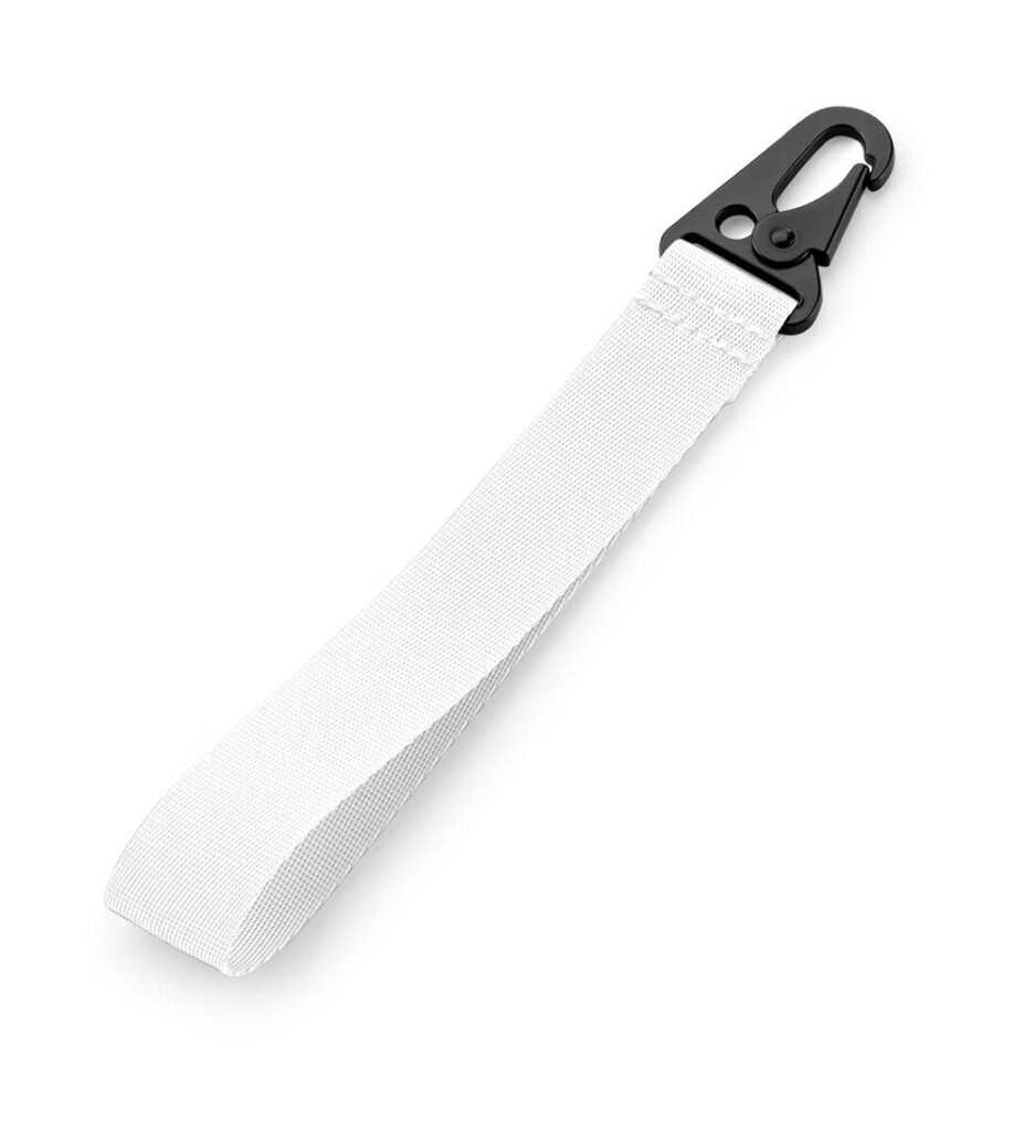 Sac Bagbase Brandable Key Clip blanc