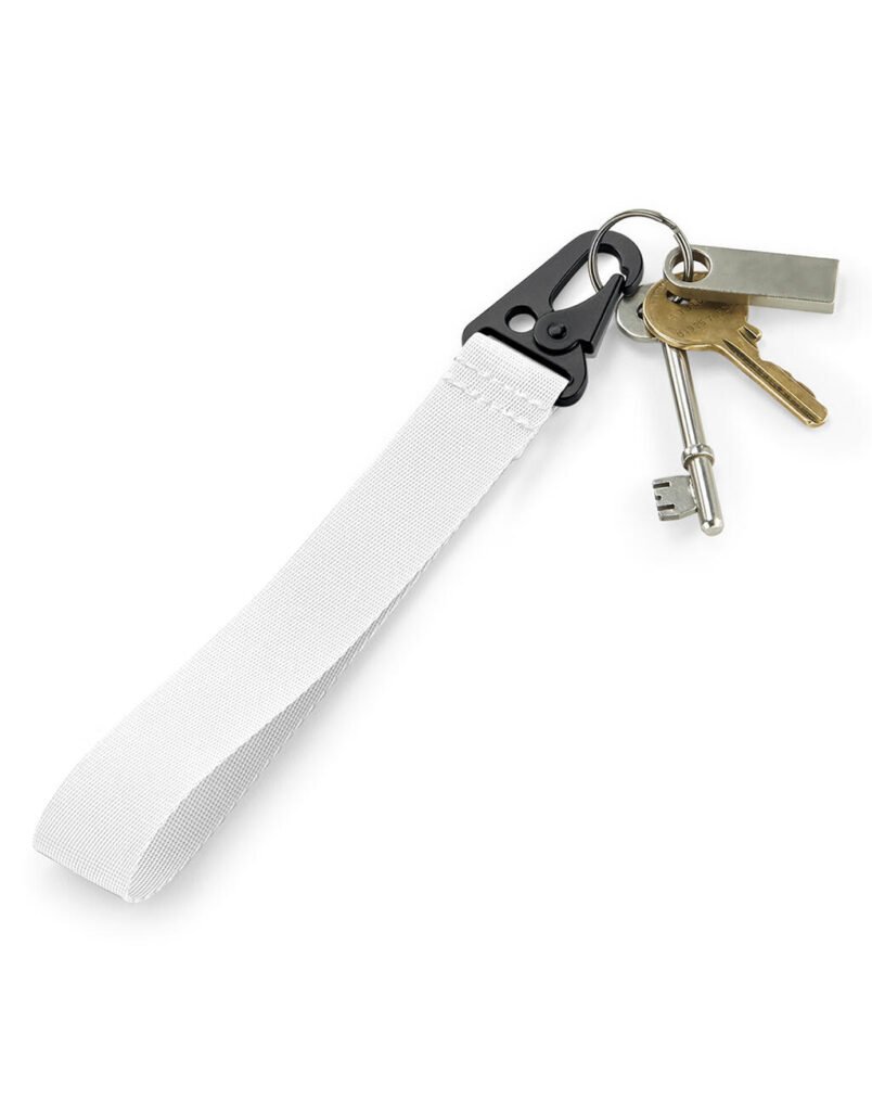 Sac Bagbase Brandable Key Clip blanc