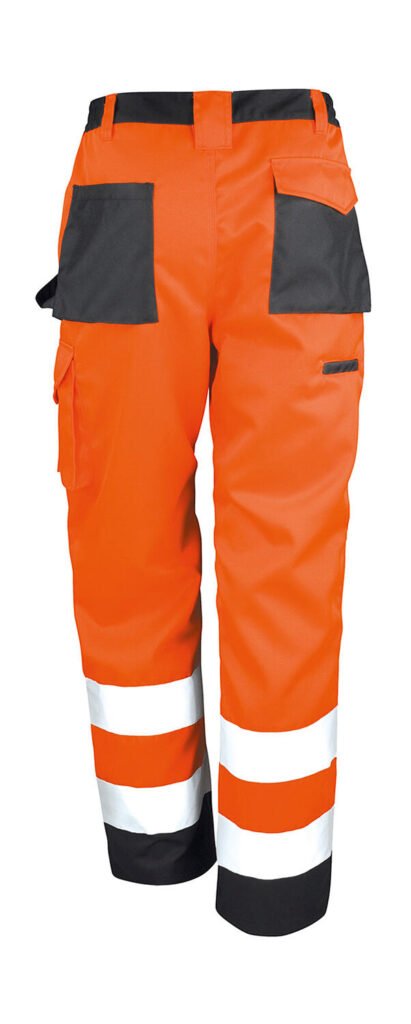 Pantalon de travail Result Safe-Guard Safety Cargo Trouser orange fluo
