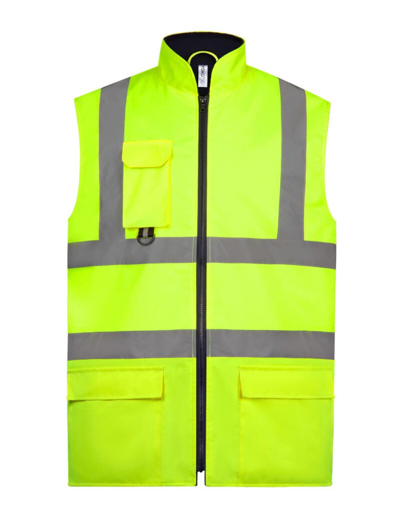 Vêtement haute visibilité Yoko Fluo Bodywarmer