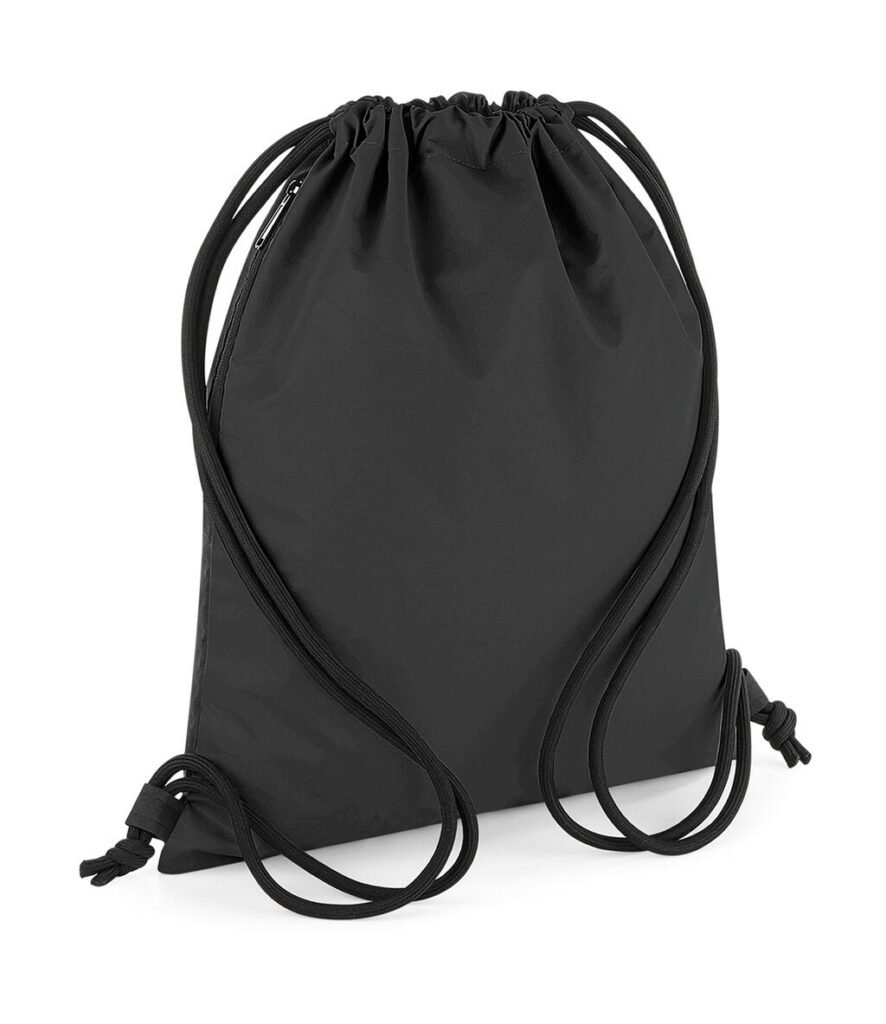 Vêtement haute visibilité Bagbase Reflective Gymsac black reflective