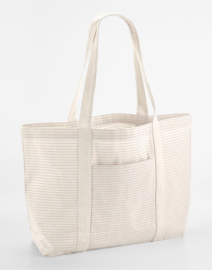 Sac Westford Mill Striped Organic Cotton Shopper