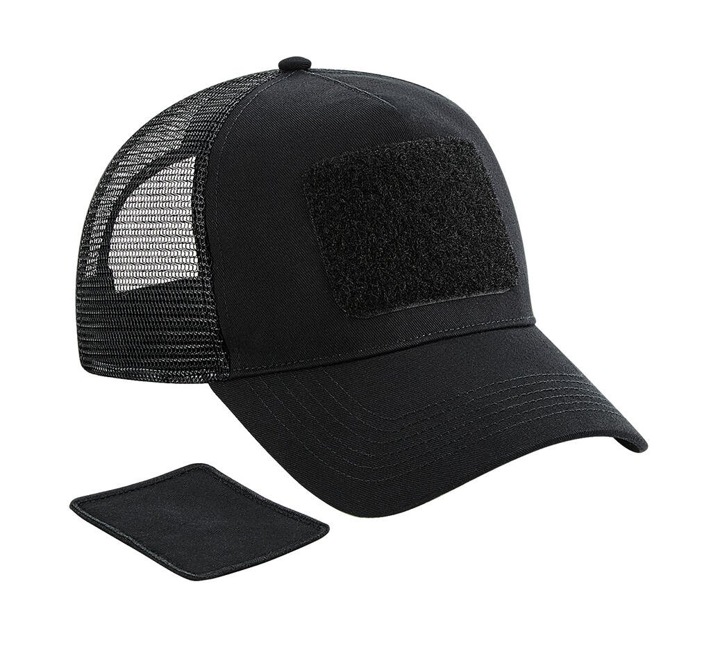 Beechfield Patch Snapback Trucker noir