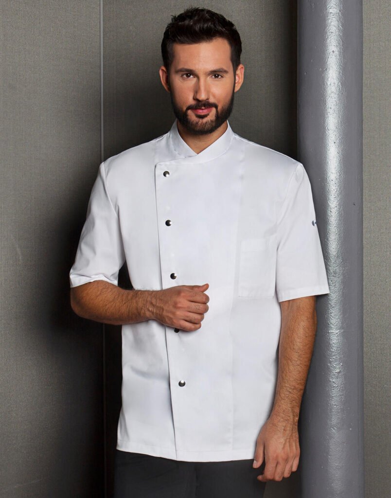 Karlowsky Chef Gustav Short Sleeve blanc