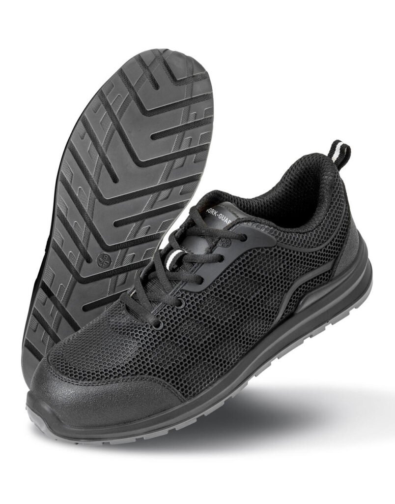 Result Work-Guard All Black Safety Trainer - size 3 noir