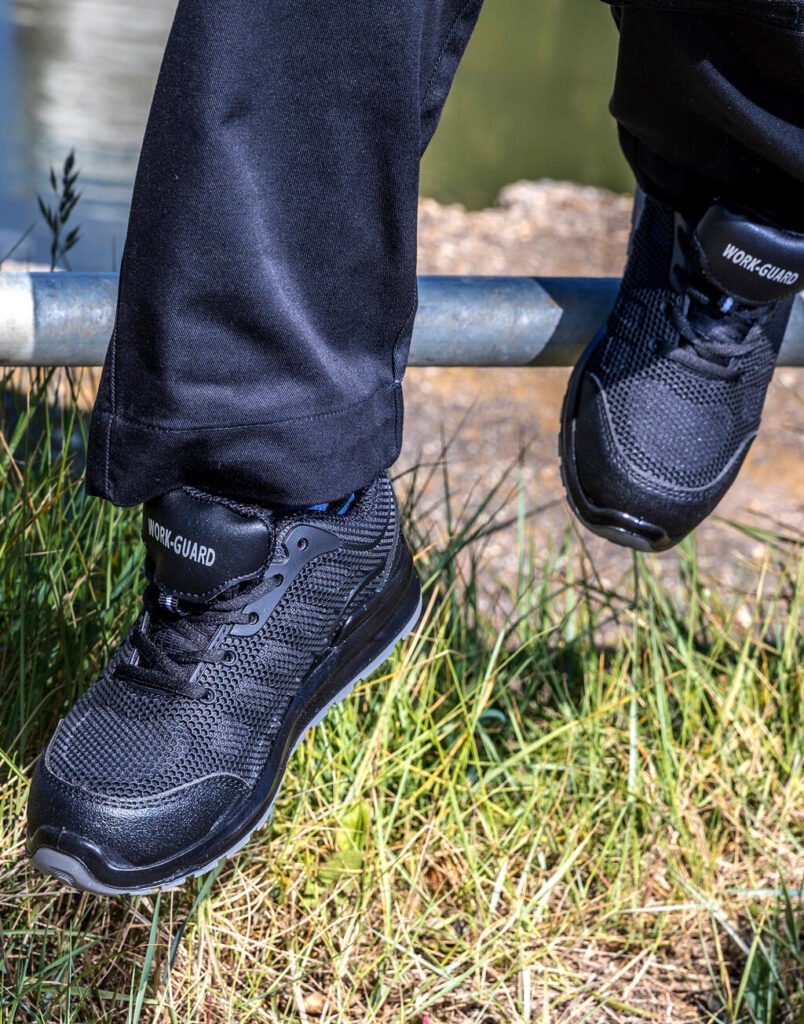 Result Work-Guard All Black Safety Trainer - size 3 noir