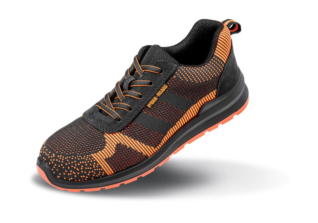 Result Work-Guard Hardy Safety Trainer noir / orange