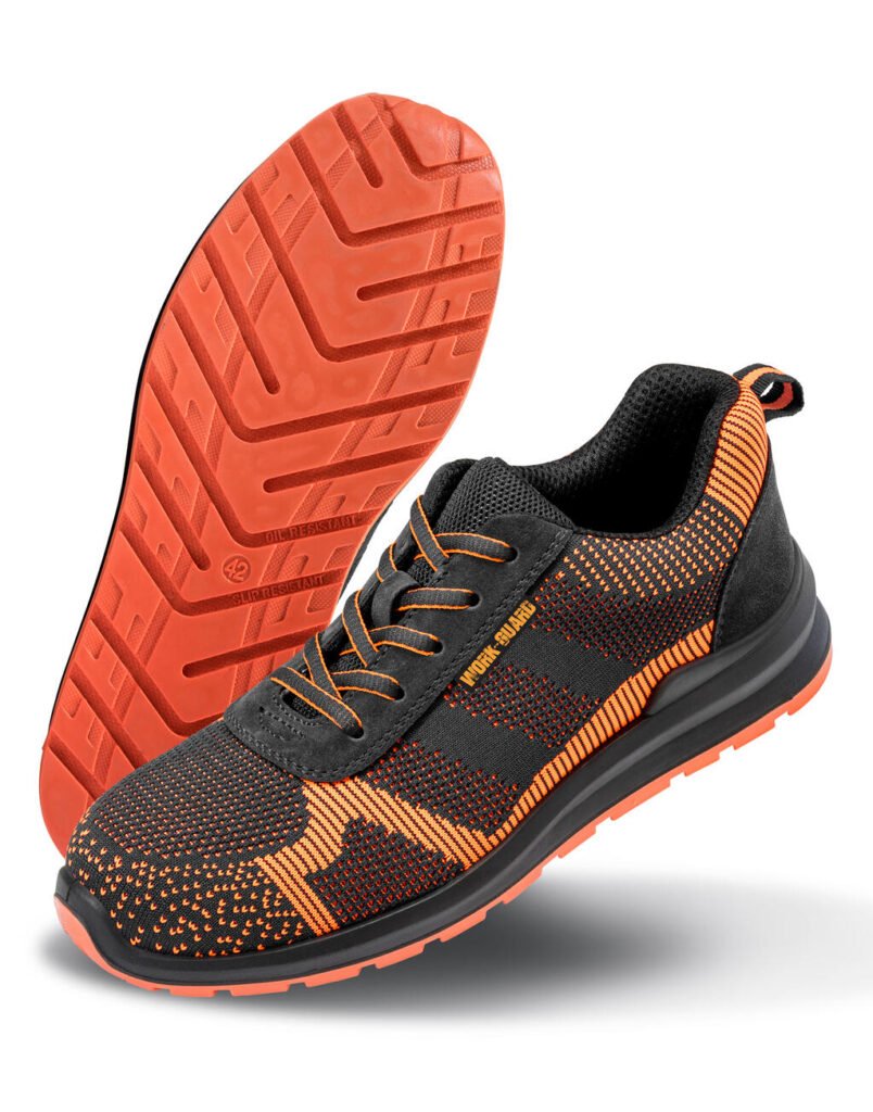 Result Work-Guard Hardy Safety Trainer noir / orange